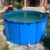 PVC Above Ground Fish Pond Kit with Steel Bracket – Ideal for Outdoor Culture, Fish, Backyard Water Gardens, and tic Habitat Setup(1.2x1m)