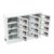 Pxolerig 12-Slot Cell Phone Charging Station Cabinet with 3-in-1 Cords