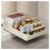 PYmijimy Pull Out Cabinet Organizer.Roll Out Shelf Storage With Adhesive Nano Film.Slide Out Pantry Storage Basket.Load Bearing(13.77×16.92×2.75in)