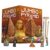 Pyramids Dig Kit, Ancient Egyptian Toy Civilization Excavation Set Including Mummy Case Sun God Great Sphinx and More, STEM Science Educational Toys Archaeology Gifts for Boys & Girls