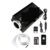 PZTTRIXESY Universal RGB Fiber Optic Starry Sky Ceiling Light Kit, 12W 8 Color Music Sync Control Car & Home DIY Atmosphere Decor Lamp(500pcsX0.75mmX3m)