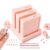 QAUUHJL 3D Print Clay Ball Maker, Nail Gel Bead Roller Kit, Apricot 3 Sizes