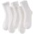 QCdeSoulBLV 5 Pairs Soft Fuzzy Socks for Women, Warm Breathable Winter Cozy Fluffy Socks for Christmas Thanksgiving