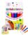 QCHXDJX 3D Relief Art Pen, 6-Pack Heat-Activated Puffy Markers for 3D Art