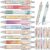 Qeeenar 50 Pcs Bible Verse Ballpoint Pens Christian Gift Inspirational Quotes stuff Funny Ballpoint Retractable Ink Pens for Women Men Colleague Coworker Office(Boho)