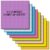 Qeeenar 8 Pads Big Sticky Notes 11 x 11 Inch Lined Jumbo Large Sticky Notes for Wall,Giant Strong Power Memo Square Post for Office, 25 Sheets/Pad(Vivid Color)