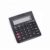 QERTYHJK Calculator Electronic Desktop with 12 Digit Large Display Solar Battery LCD Office Black