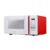 QERTYHJK Microwave Oven with Dial Timer, Stainless Steel, 1000-Watts,Memory Turntable-Microwave with Smart Sensor, Easy Clean Interior