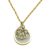 QERTYHJK Pendant Necklace Magnifying Glass with Floral Pattern Sweater Chain Portable Good for Reading
