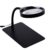 QERTYHKK Magnifying Glass Lamp – Lighted Magnifier with Stand for Desk, Sewing, Table Bright Light for Reading