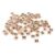 Qianly 100 Pieces Wooden Numbers Tiles Number Pieces Cube Blocks Crafted from Wood Suitable for Kids Board Games Family Activities, 1-100numbers