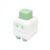 Qianly Paper Punch Mini Hole Punch Single Hole Punch Handheld Friendly Stainless Steel Cute Robot with Easy Suitable for School Office Planners Home DIY Crafts Card Making, Green