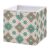 Qilmy Abstract Pattern Storage Cube Bins, 15.7X10.6X7 Inch Collapsible Fabric Storage Cube Organizer with Handles, Sturdy Storage Bins for Shelves, Wardrobe, Books