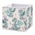 Qilmy Cute Cartoon Dragons Storage Cube Bins, 11X11X11 Inch Collapsible Fabric Storage Cube Organizer with Handles, Sturdy Storage Bins for Shelves, Wardrobe, Books