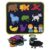 Qimihinoy Felt Story Board Set,Large Animals Felt Stroy Retelling Pieces for Toddlers,Preschool,Teachers, Speech, Therapy,Travel,Classroom (Brown Bear Brown Bear What can You See (11pcs))