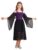 QinCiao Girls Medieval Dress with Flowing Sleeves and Lace-Up Front Purple 16 Years