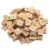 Qingdinu 200PCS Colorful Buttons English Words Wooden Letters Alphabet Tiles Black & Numbers for Crafts Wood 20MM Button(STYLEC)