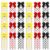Qinyoung 24 Sets Cartoon Mouse Themed Party Supplies 13.5 oz Plastic Tumbler Mouse Cups Bulk with Lids Straws and Twist Bow Reusable Red Yellow Black Polka Dots Cups Baby Shower Birthday Party Decor