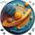 Qiuenisray Space Puzzles for Adults, Solar System Star Wooden Jigsaw Puzzles 200 Pieces, FSC Certified Unique Animal Shape Puzzles Pieces, Wood Creative Gift for Adults Family Game 11.1×11.2 in