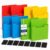 QKGHBPN A4 Color-Coded Magnetic File Pocket Set Wall Utility & File Holder