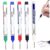 QmjdDymx Marker Pen, 5Pcs 5 Colors 20mm Long Nib Marker, Waterproof Quick Dry Metal Marking Pen for Carpenters Builders, Metal