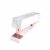 QOPCBCGN Marble Stapler Standard Desk Manual Staplers with Rose Gold Rod Movement for Office School Home Desktop Accessories Supplies