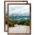 QOTIB Wood 15×21.25 Puzzles Frame Deep Brown for Wall Hanging, 15 x 21.25 Picture Frame Poster Photo Frame for Wall Horizontally or Vertically, Deep Brown, 2 Pack