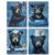 QPOKLAF Bear Bathroom Wall Art Prints Blue Boys Bathroom Wall Decor