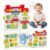 Qrytoi Montessori Busy Board Toys for 1 Year Old