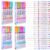 QsiuYbng 24 Pcs Magic Border Pens for Paper Colorful Stamp Markers Pen