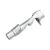 QSTDGVPW Fishing Rod Reel Seat Reel Seat Rear Grip Repair Lightweight Easy to Install Aluminum Alloy,Fishing Rod Handle,Building Grip, Silver