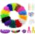 Qtopun 5800+ Loom Rubber Bands for Bracelet, Bracelet Making Supplies with Weaving Loom Hooks Beads Clips DIY Craft Kit for Friendship Bracelet Maker Refill Accessories