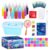 ÄQua Fairy Water Gel Kit, with 12 Cartoon Molds Included, Multicolor, Mägic Water Ëlf Toy Kit, Kids Art Activity, Fun Interactive Design, for Ages 3+ Birthday Party Home