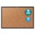 Quartet Cork Bulletin Board 36″W x 24″H Pin Board, Black Aluminum Frame (2303B)