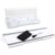 Quartet Glass Dry Erase White Board, Flip-Top Desktop Pad for Notetaking, 18″ x 6″ Whiteboard with Storage, Templates and Dry Erase Marker, White Surface (Q090F04-R)