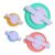 Qudinip 4 Pcs Pom Pom Maker, Different Sizes for DIY Wool Yarn Knitting Craft Project with Plastic Tool Set