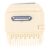 Qudinip Manual Hair Trimmer Comb, 3 in 1 with Adjustable Modes for Trimming Split Ends, Thinning Hair, Shaping Eyebrows (Beige)