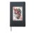 Queen of Hearts Card Game Horror Heart Queen Gothic Hardcover Journal, Black
