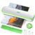 Quiet Laminator Machine for Home & Teachers – SINOPUREN 9-Inch Thermal Laminator, Whisper-Quiet, Fast 3-Min Warm-Up, Jam-Free ABS, Paper Cutter & Corner Rounder, for School, Crafts & Office