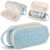 Quilted Pencil Case Bag Large,2 Compartment Pen Pouch with Handle for Girls