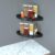 QULIVENT 2 Pack Corner Shower Caddy Aluminum Wall Mount Bathroom Organizer