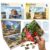 QUOKKA 100 Piece Dementia Puzzles for Elderly – 3SET Large Piece Puzzles for Seniors – 9 Memory Flashcards with Facts – 25 Discussion Prompts – Little Town Life – Alzheimer’s Activities Products