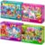 QUOKKA 100 Piece Puzzles for Kids Ages 4-6 – 4 Jigsaw Puzzles for Kids Ages 6-8 – Search and Find Unicorn Princess Mermaid Toys for Children 8-10 Year Old – Educational Game Gift for Boys and Girls