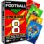 Quokka Football Fast-Paced Card Game for Kids & Adults – 128 Cards & Easy Rules – Quick & Fun Matching Game – 2-4 Players – Ages 8+ – Perfect for Family Games Night, Travel and Parties