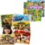 QUOKKA Realistic Wild Animals and Forest Vehicles Card Games Multiset