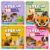 QUOKKA Step Up Puzzles 4-in-1 Set – 40 Animal Puzzles for Toddlers 2-4