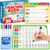 QUOKKA Tracing Books for Kids Ages 3-5 – Reusable Dry Erase Activity Books for Kids Ages 3-5 – Writing Practice Workbook with Markers Quiet Time Travel Learning