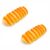 QUPLIZ 2pcs Realistic Caterpillar Bread Model Soft Pu Fake Pastry – 16cm