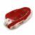 QUPLIZ Realistic Fake Raw Pork Slice Model PVC Food Display Prop