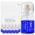 Qure Micro-Infusion System for Face – Blue Formula for All Skin Types, Easy 5min Skincare Facial Application – 9 Month Supply